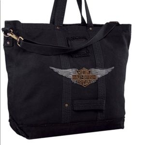 Harley-Davidson Winged B&S Oversized Cotton Bag